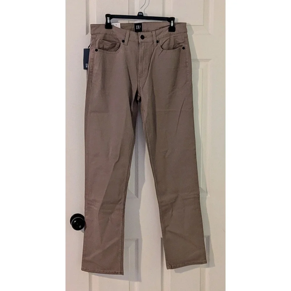 GAP 5 Pocket Slim Fit Super Soft Stretch Twill Classic Style Pants 32x32‎ NWT